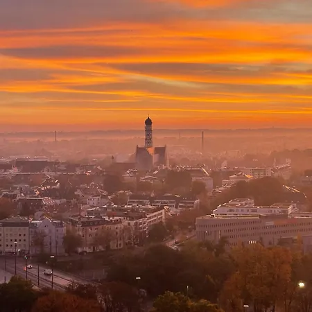 Διαμέρισμα Cloud 21 Augsburgs Atemberaubendster Ausblick Aψβούργη