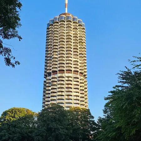 Апартаменты Cloud 21 Augsburgs Atemberaubendster Ausblick *