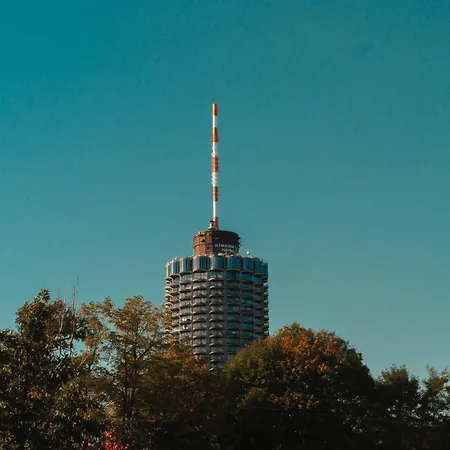 Апартаменты Cloud 21 Augsburgs Atemberaubendster Ausblick *