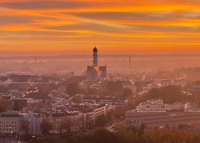 Apartment Cloud 21 Augsburgs Atemberaubendster Ausblick Augsburg