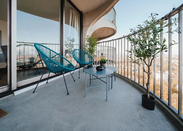 Cloud 21 Augsburgs Atemberaubendster Ausblick Apartment *